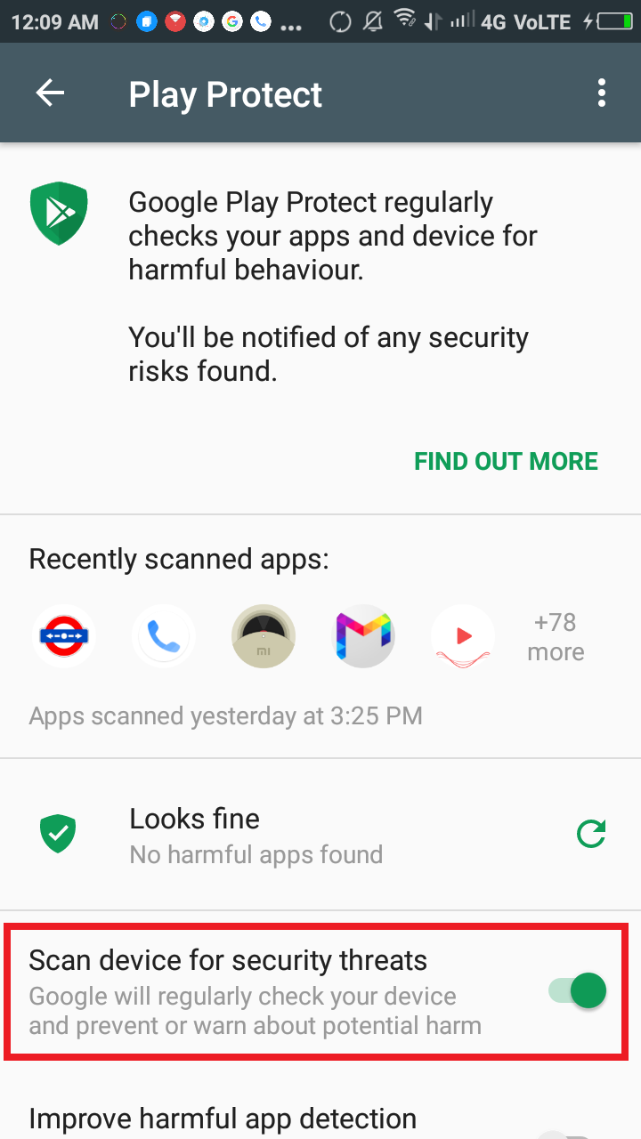 google play protect Rich Pockets